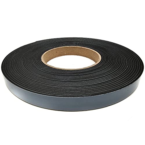 EPDM - Schaum Schwarz. Länge: 10 m auf Rolle. einseitig selbstklebend (15 x 2 mm) von esnado