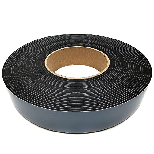 EPDM - Schaum Schwarz. Länge: 10 m auf Rolle. einseitig selbstklebend (30 mm x 2 mm) von esnado