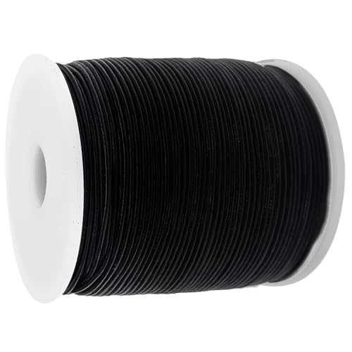 esnado Lederschnur Rund - 1 mm. Schwarz. 20 Meter | ECHTES Leder | pflanzlich gegerbt | ideal für die Herstellung von Schmuck und Armbändern, Basteln oder Dekorieren, DIY-Projekte, Mittelalter esnado Lederschnur Rund - 1 mm. Schwarz. 20 Meter | ECHTES Leder | pflanzlich gegerbt | ideal für die Herstellung von Schmuck und Armbändern, Basteln oder Dekorieren, DIY-Projekte, Mittelalter von esnado