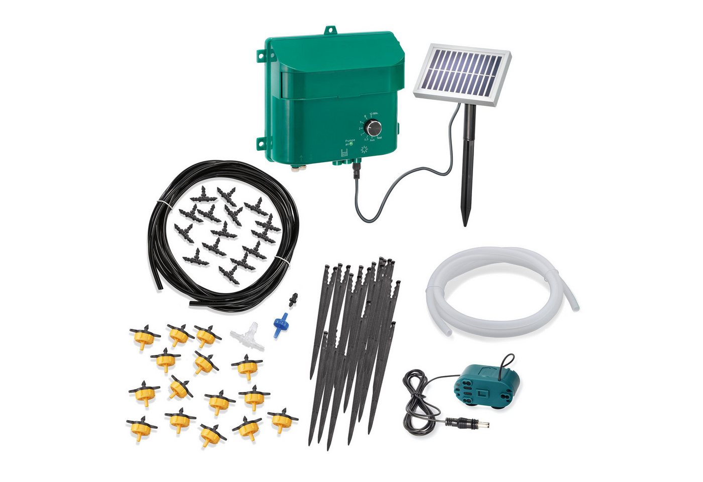 esotec Bewässerungssystem Solar Bewässerungssystem "Water Drops", Tröpchen Bewässerungssystem esotec Bewässerungssystem Solar Bewässerungssystem "Water Drops", Tröpchen Bewässerungssystem von esotec