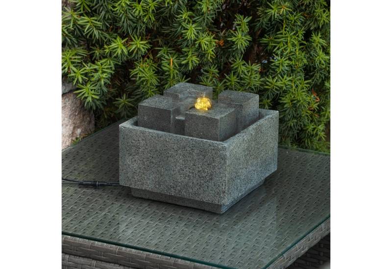 esotec Gartenbrunnen Solar LED Wasserbrunnen "Modern Style" esotec Gartenbrunnen Solar LED Wasserbrunnen "Modern Style" von esotec