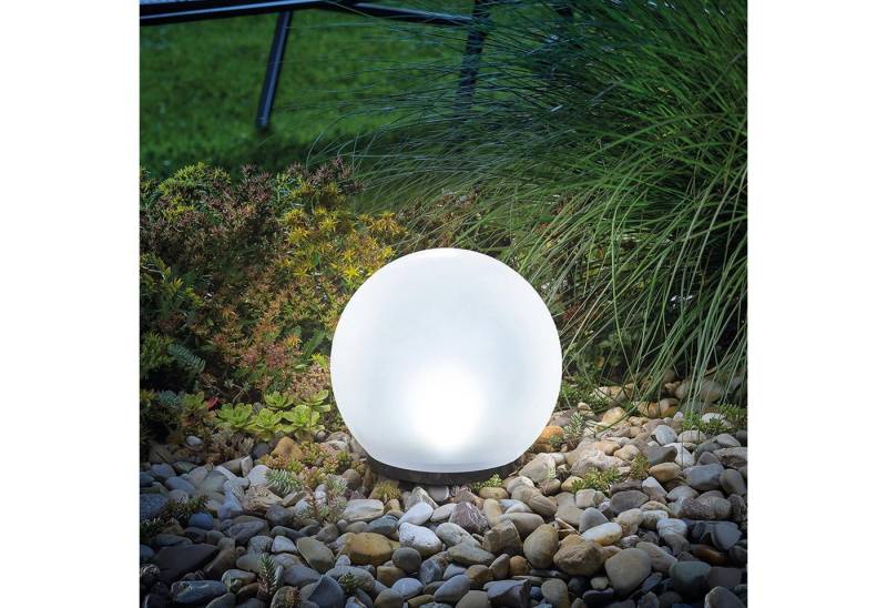 esotec Gartenleuchte Solar Leuchtkugel 20cm, 7 Lichtfarben, 8 Std. Leuchtdauer von esotec
