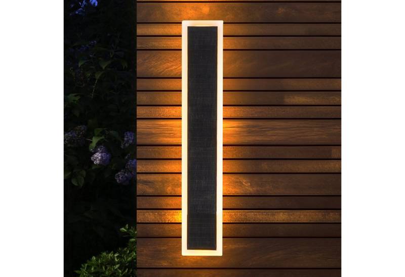 esotec Hausnummer Solar Wandleuchte Smart Light, Fernbedienung CCT 580 LEDs außen 102652 von esotec