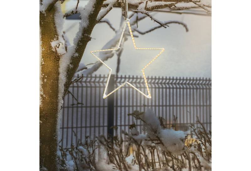 esotec LED-Hängeleuchte Solar Leuchtstern H=30cm 134 warmweiße LEDs 103413 esotec LED-Hängeleuchte Solar Leuchtstern H=30cm 134 warmweiße LEDs 103413 von esotec