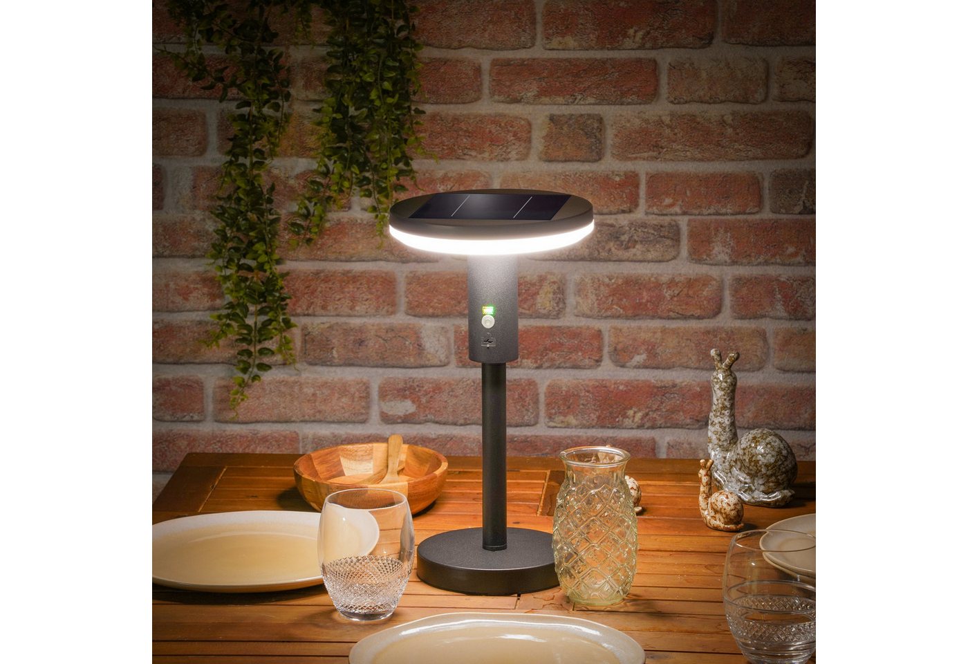 esotec LED Außen-Tischleuchte *Solar Tischleuchte "Talino 400" esotec LED Außen-Tischleuchte *Solar Tischleuchte "Talino 400" von esotec