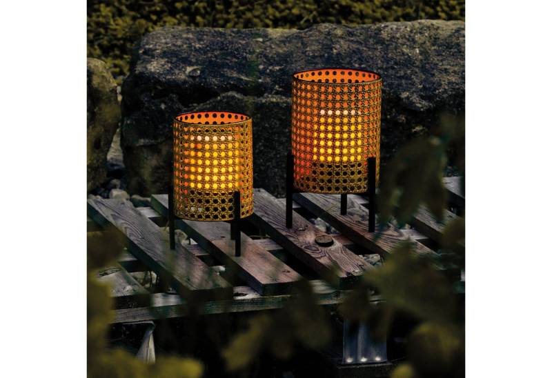 esotec LED Außen-Tischleuchte Solar Tisch-Windlicht "Sansibar" 2 er Set esotec LED Außen-Tischleuchte Solar Tisch-Windlicht "Sansibar" 2 er Set von esotec
