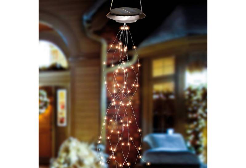 esotec LED-Hängeleuchte Solar Lichterschleicher Tamara 100cm 100 LEDs 2800K Baumlicht 102182 esotec LED-Hängeleuchte Solar Lichterschleicher Tamara 100cm 100 LEDs 2800K Baumlicht 102182 von esotec