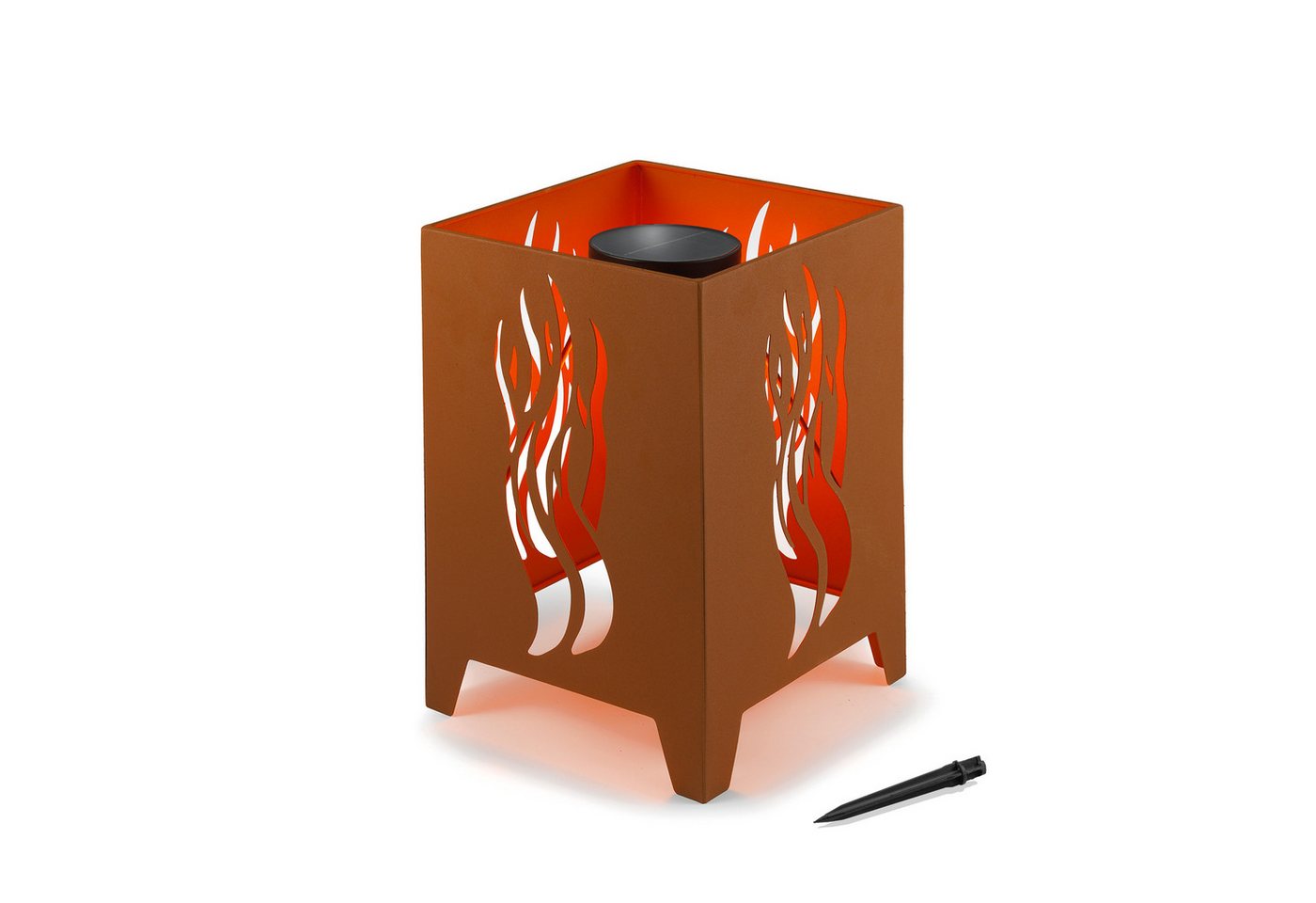 esotec LED Solarleuchte Outdoor Feuerstelle ILAMAS 20x20x30cm Flammenlicht 24 LEDs IP44 102392 esotec LED Solarleuchte Outdoor Feuerstelle ILAMAS 20x20x30cm Flammenlicht 24 LEDs IP44 102392 von esotec