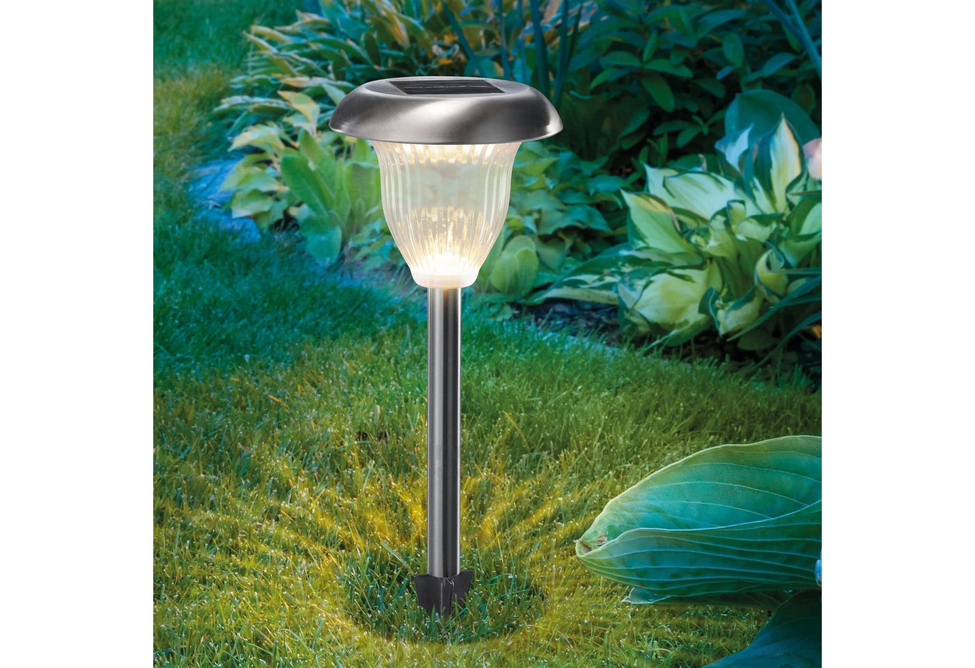esotec LED Gartenleuchte Solar Stableuchte Flower Light, DUO COLOR ww+kw 2800K 6500K 102604 esotec LED Gartenleuchte Solar Stableuchte Flower Light, DUO COLOR ww+kw 2800K 6500K 102604 von esotec