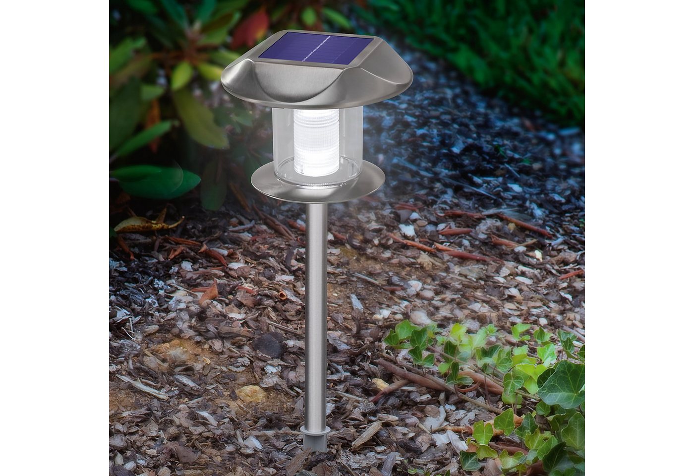 esotec LED Gartenleuchte Solar Stableuchte "Sunnylight 38" duo color esotec LED Gartenleuchte Solar Stableuchte "Sunnylight 38" duo color von esotec