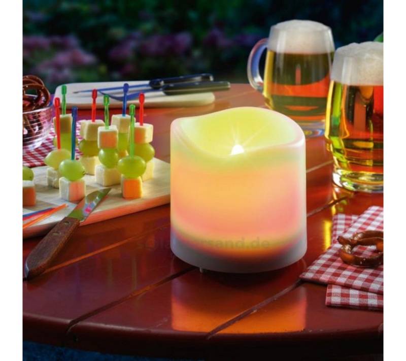 esotec LED Gartenleuchte Solarleuchte Kerzenleuchte Candle Light mit Flackerlicht 102079 von esotec