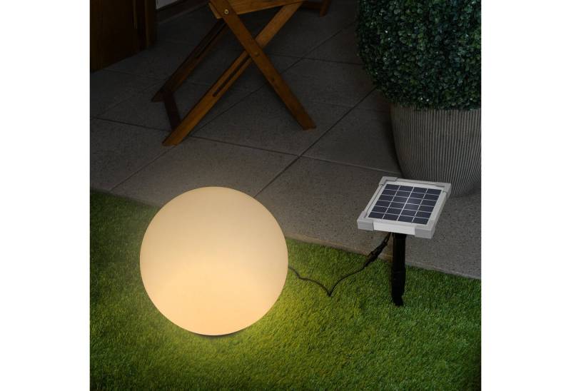 esotec LED Kugelleuchte Solar Deko-Leuchtkugel 30 cm mit externen Solarmodul esotec LED Kugelleuchte Solar Deko-Leuchtkugel 30 cm mit externen Solarmodul von esotec