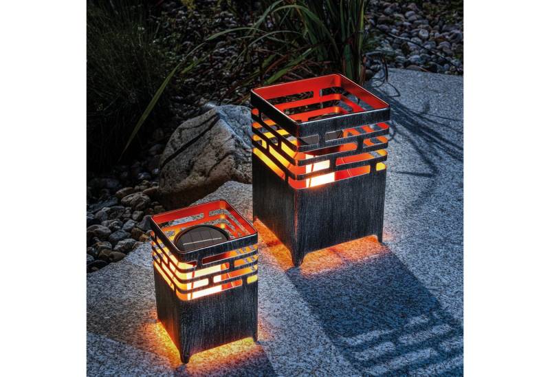 esotec LED Laterne *Solar Feuerschalen-Set "Lagos" esotec LED Laterne *Solar Feuerschalen-Set "Lagos" von esotec