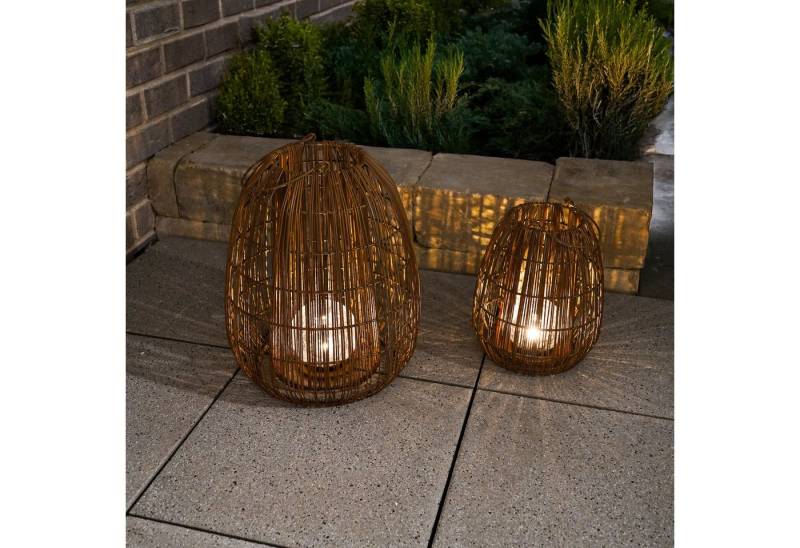 esotec LED Laterne Solar Rattanleuchtenset "Isabella" esotec LED Laterne Solar Rattanleuchtenset "Isabella" von esotec