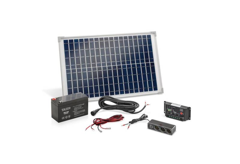 esotec Solaranlage PV-Solar Inselanlage 20Wp 12V-mit 12V 8Ah Akku esotec Solaranlage PV-Solar Inselanlage 20Wp 12V-mit 12V 8Ah Akku von esotec