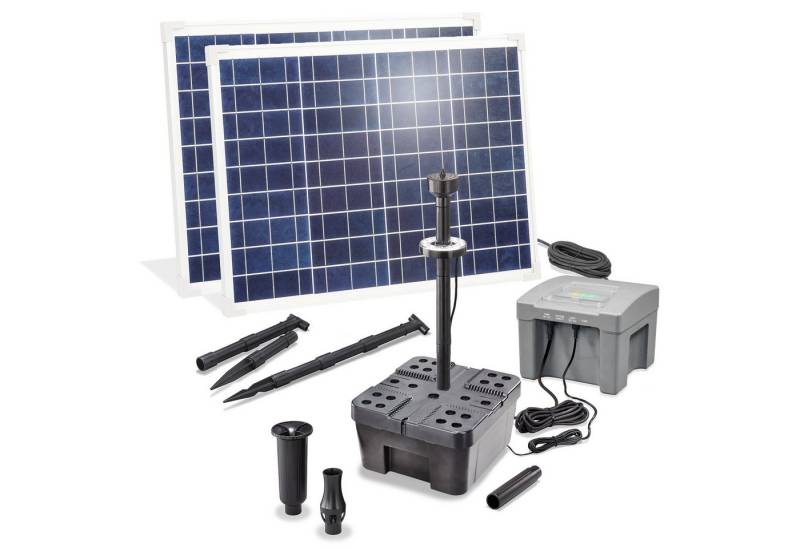 esotec Teichfilter Solar Teichfilterset "Profi 100/4000 LED" 24Ah LiFe-Akku esotec Teichfilter Solar Teichfilterset "Profi 100/4000 LED" 24Ah LiFe-Akku von esotec