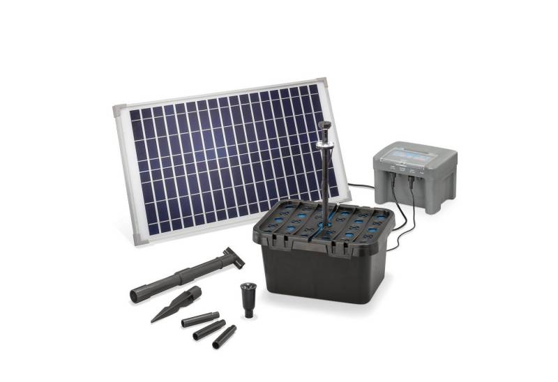 esotec Teichfilter Solar Teichfilterset "Profi 25/650 LED proBatt" esotec Teichfilter Solar Teichfilterset "Profi 25/650 LED proBatt" von esotec