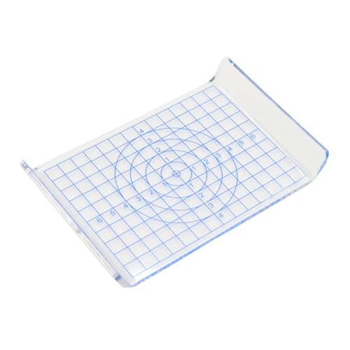 1 x Acrylplatte mit Raster, Ton, Keramik, Bastelwerkzeug zum Formen und Modellieren, handgefertigtes DIY-Werkzeug-Zubehör von esowemsn