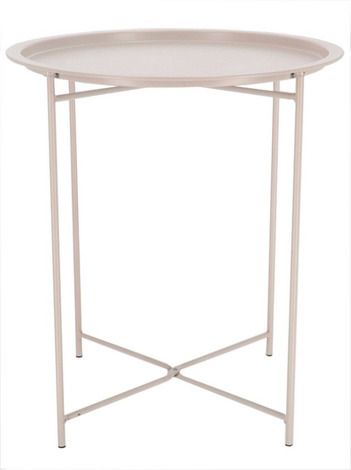 esschert design Beistelltisch Desert Dream Beistelltisch (Stück, 1-St., Beistelltisch), Gartentisch Outdoor Tisch Balkonmöbel Klapptisch Metalltisch kleiner T von esschert design