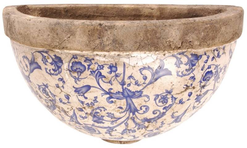 esschert design Blumentopf (Set, 1 St), Wandhalbschale, zur Wandbefestigung von esschert design