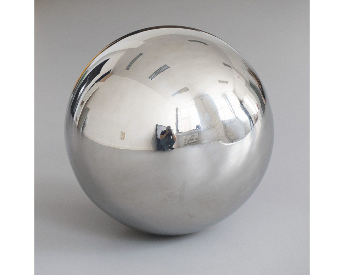 esschert design Dekoobjekt Esschert Design Gazing Globe, groß, silberfarben esschert design Dekoobjekt Esschert Design Gazing Globe, groß, silberfarben von esschert design