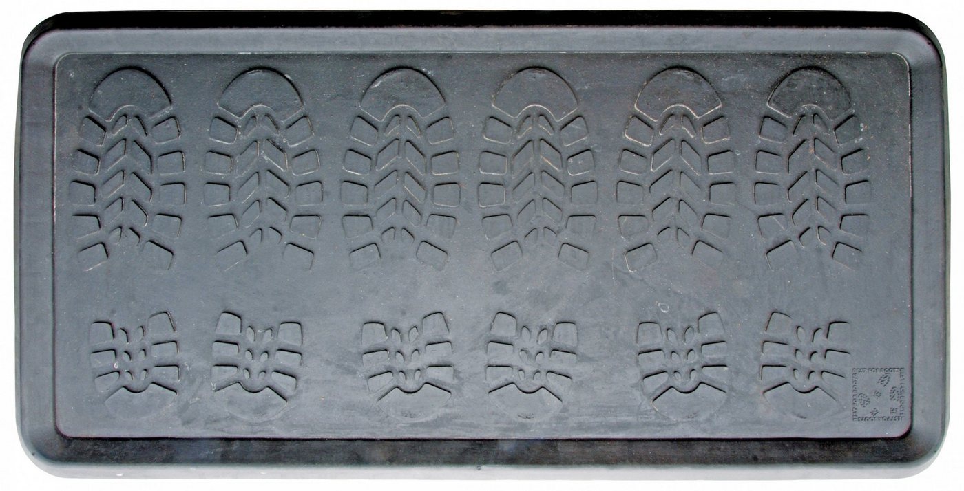 esschert design Fußmatte Stiefelmatte Fußmatte Tür Matte Gummi Landhaus Stiefelschale schwarz esschert design Fußmatte Stiefelmatte Fußmatte Tür Matte Gummi Landhaus Stiefelschale schwarz von esschert design
