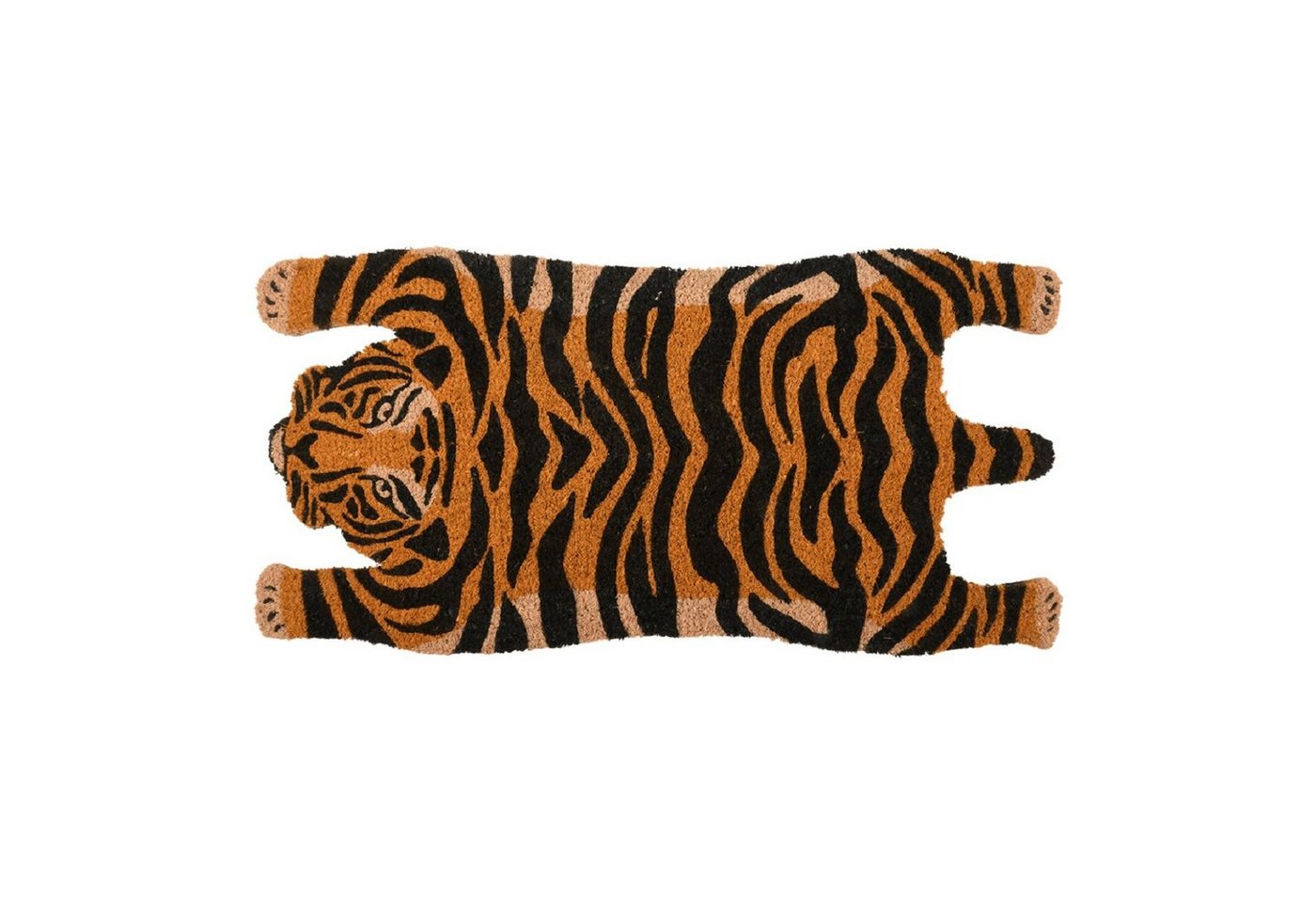 esschert design Fußmatte Tür Fußmatte aus Kokosfasern in form eines Tigers von esschert design