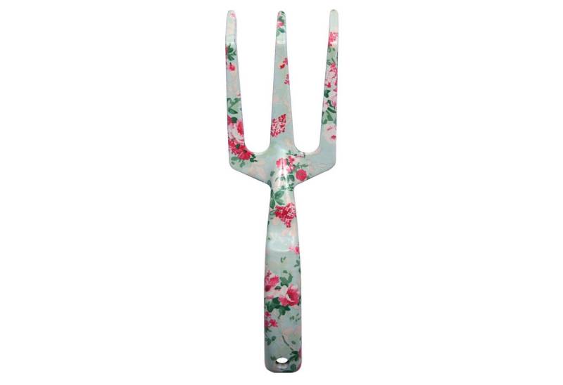 esschert design Gartenhacke, Handharke mit Rosendruck aus Metall von esschert design