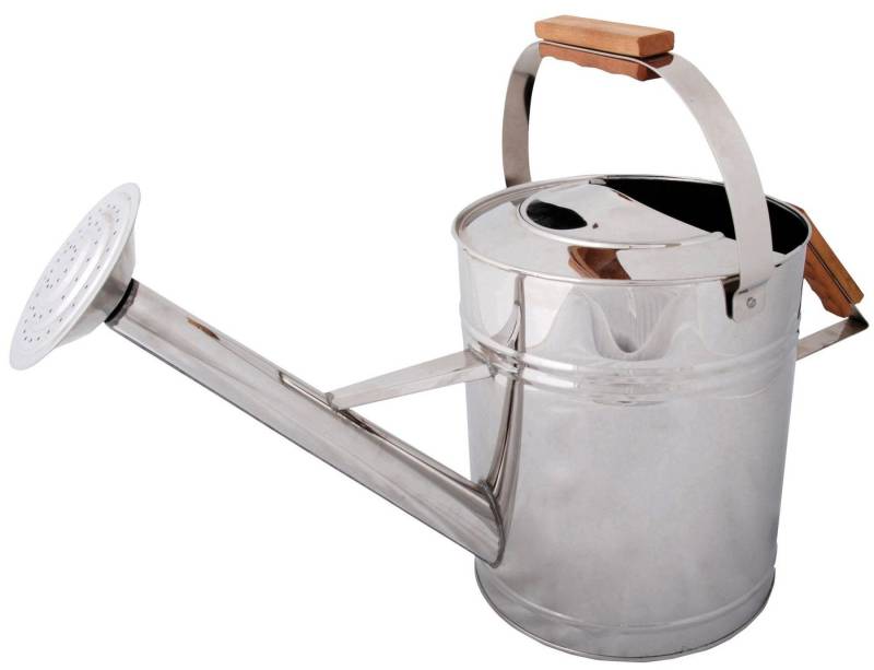 esschert design Gießkanne, Wasserkanne aus Edelstahl von esschert design