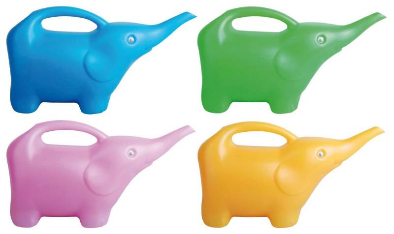 esschert design Gießkanne (Set, 1-tlg), Wasserkanne Motiv Elefant, eine Farbwahl ist leider nicht möglich von esschert design