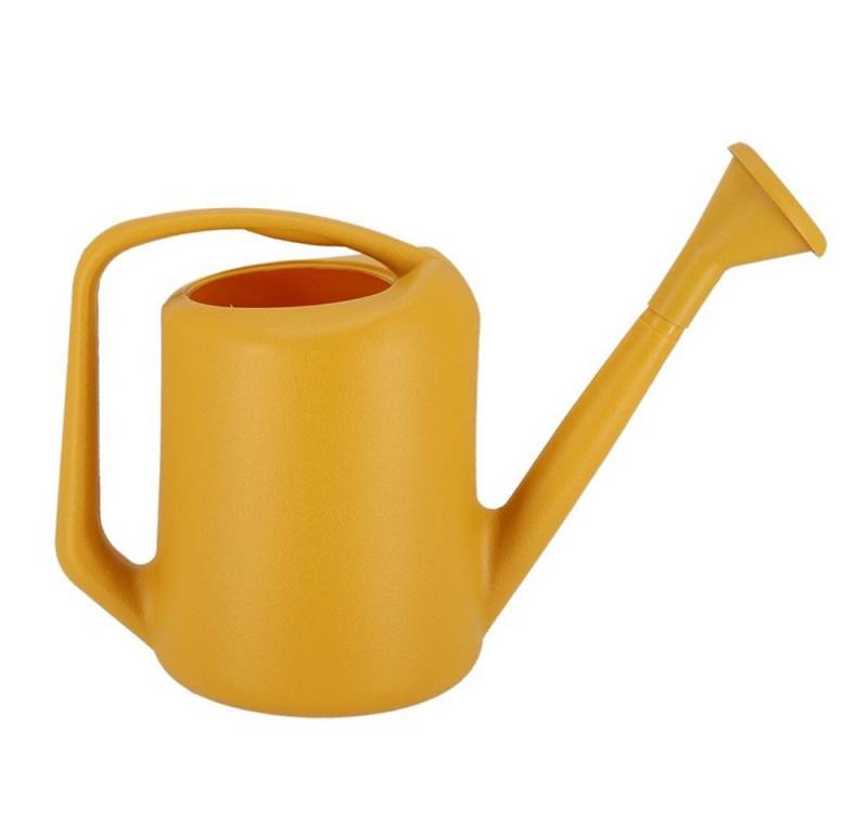 esschert design Gießkanne Gießkanne 5 L GELB Kunststoff incl. Ausgießer Garten Blumen modern von esschert design