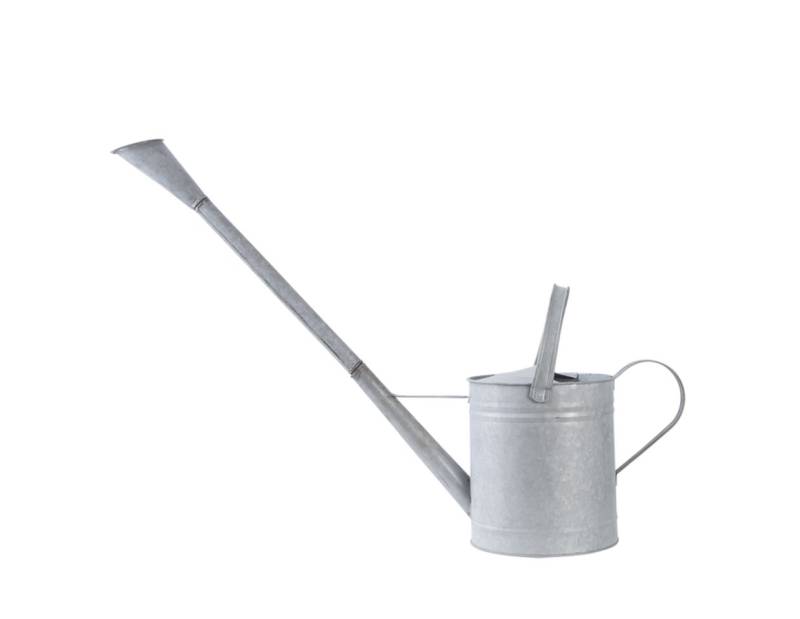 esschert design Gießkanne Gießkanne Alt Zink mit 6,2 Liter Volumen mit extra langem Ausgussrohr von esschert design