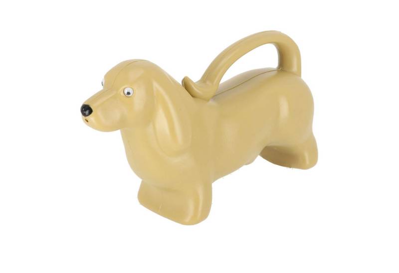 esschert design Gießkanne Kinder Gießkanne Dackel 2 L für den Garten oder Zuhause aus Kunststoff von esschert design
