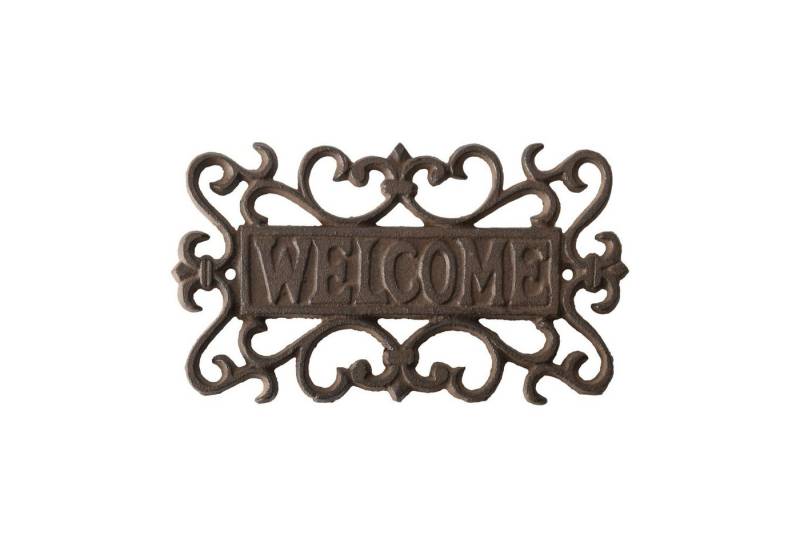 esschert design Metallschild, von Hand gegossen von esschert design