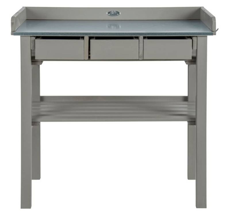 esschert design Pflanztisch Garten-Arbeitstisch Grau CF29G von esschert design