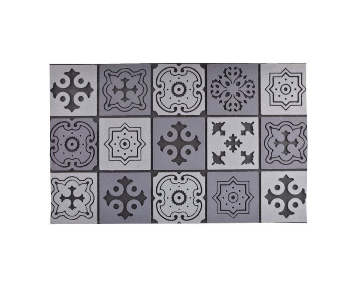 esschert design Teppich Esschert Design Fußmatte rb178 Mosaik von esschert design