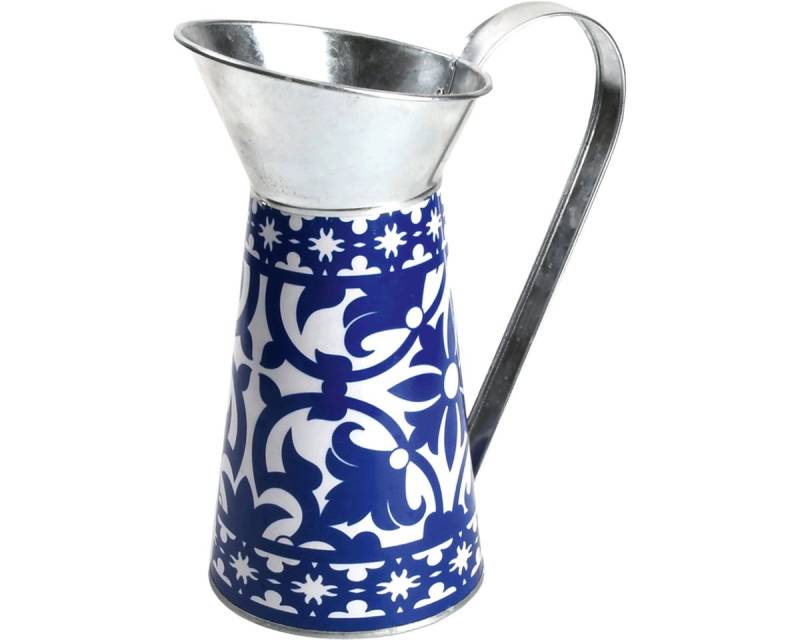 esschert design Wasserkanne Esschert Design Portugiesischer Krug, Blau und Weiß von esschert design