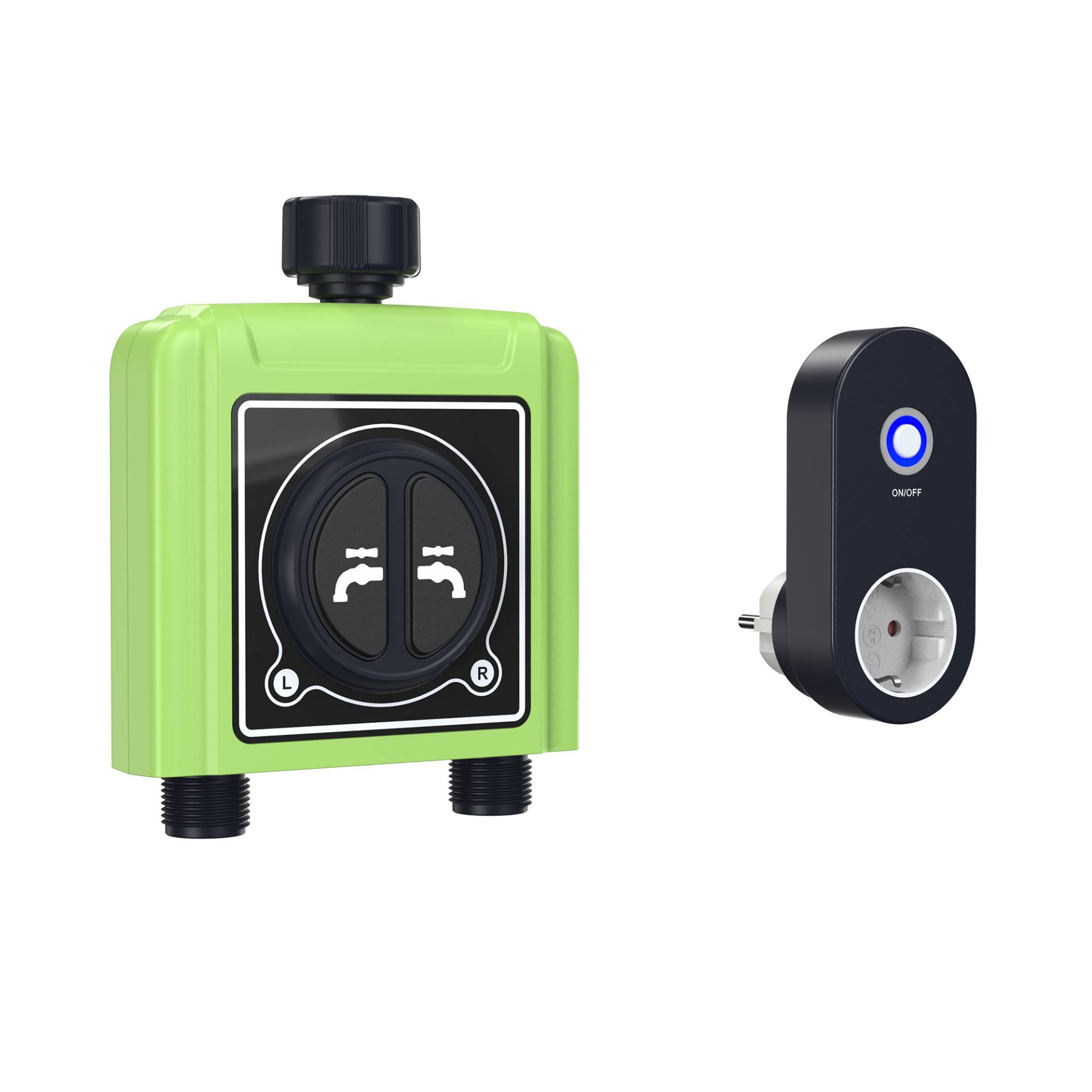 essentials Smart Garden Bewässerungssystem mit zwei Anschlüssen, Gartenbewässerung, Bewässerungscomputer WLAN mit Repeater, Zeitprofilerstellung & Bedienung per App, kompatibel mit Alexa, Tuya Neu essentials Smart Garden Bewässerungssystem mit zwei Anschlüssen, Gartenbewässerung, Bewässerungscomputer WLAN mit Repeater, Zeitprofilerstellung & Bedienung per App, kompatibel mit Alexa, Tuya Neu von essentials