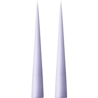 ester & erik - Kegelkerze, 37 cm, No. 12, airy violet / matt (2er-Set) von ester & erik A/S