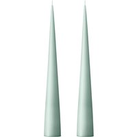 ester & erik - Kegelkerze, 37 cm, No. 67, jade stone / matt (2er-Set) von ester & erik A/S