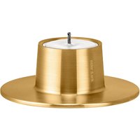 Outdoor Kerzenhalter Set matt gold 5,7 cm H von ester & erik