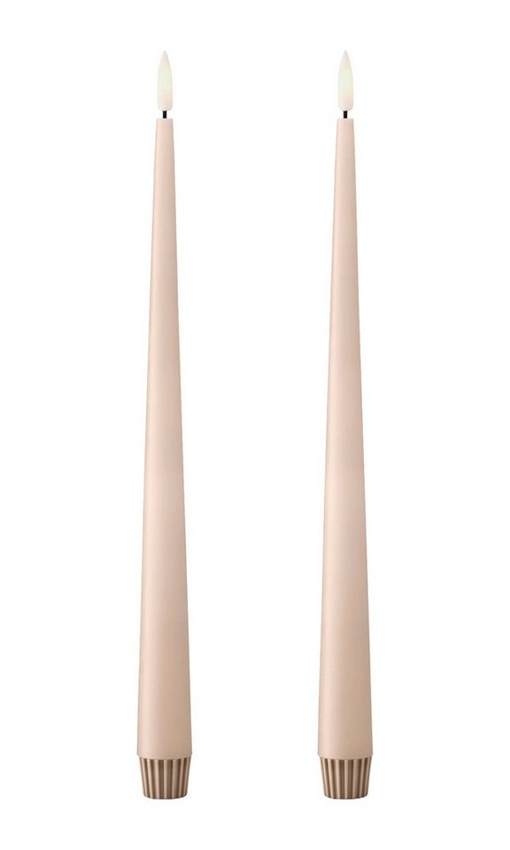 ester & erik LED-Kerze Ester & Erik LED Spitzkerze 30 cm 2er Set von ester & erik