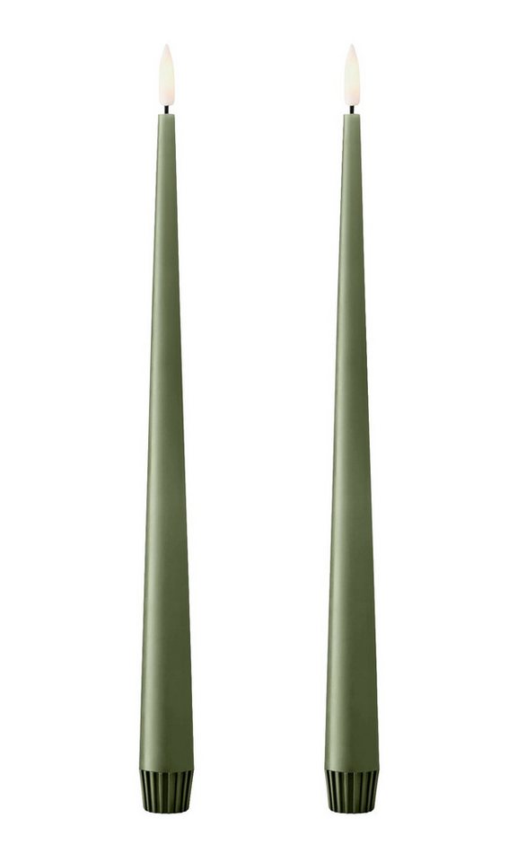 ester & erik LED-Kerze Ester & Erik LED Spitzkerze 30 cm 2er Set von ester & erik