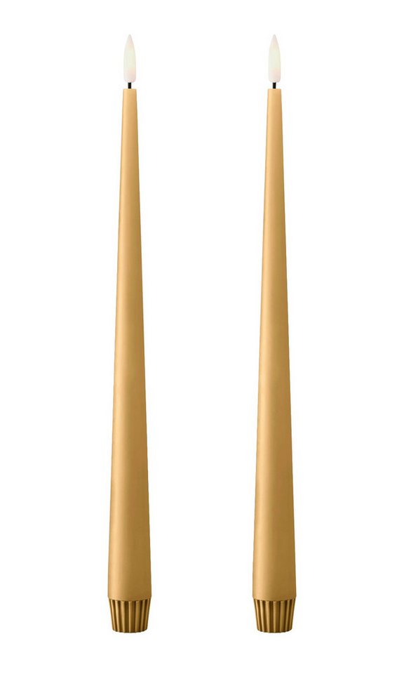 ester & erik LED-Kerze Ester & Erik LED Spitzkerze 30 cm 2er Set von ester & erik