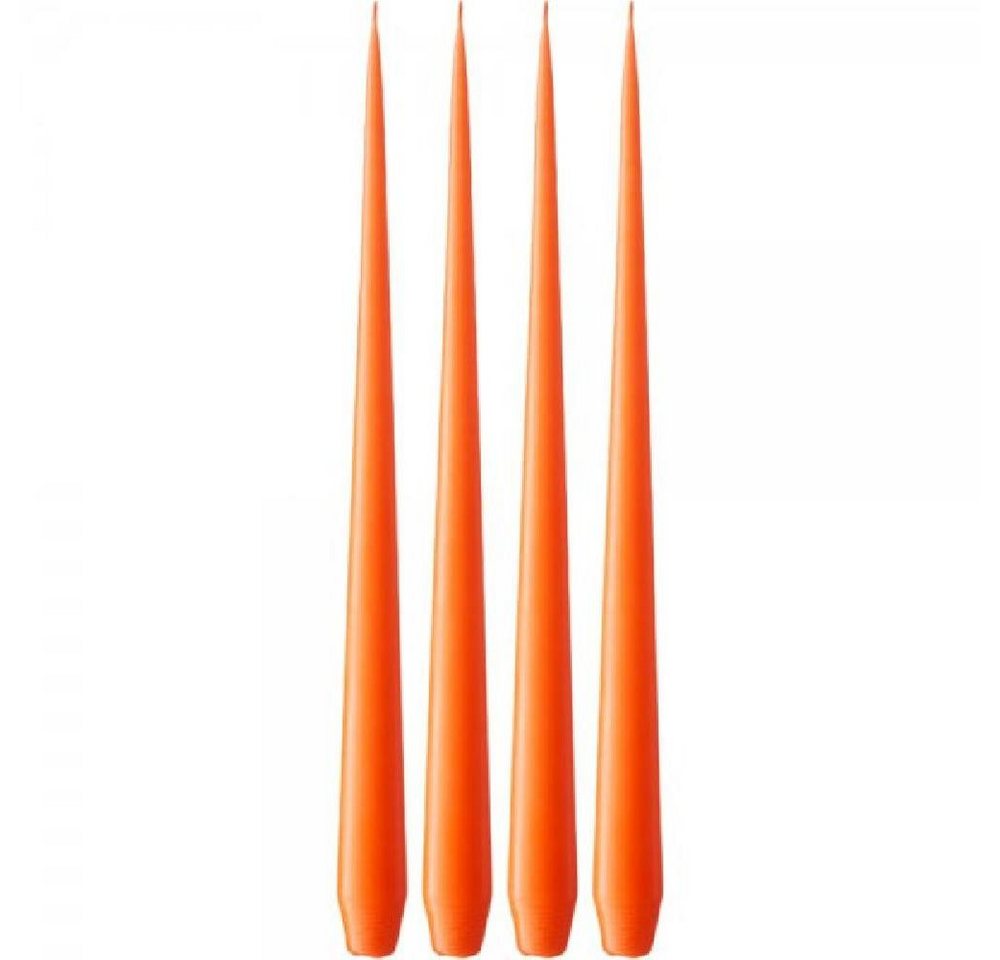 ester & erik Tafelkerze Spitzkerze Taper Candle Mild Orange (4-teilig) (32cm) von ester & erik