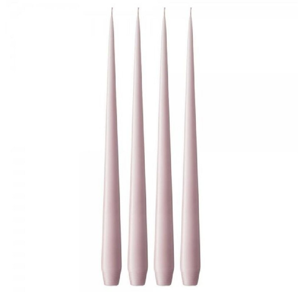 ester & erik Tafelkerze Spitzkerze Taper Candle Soft Rose (4-teilig) (42cm) von ester & erik