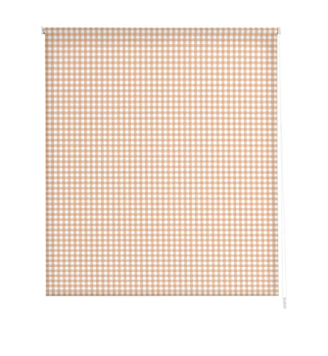 Estoralis Vichy-2 - Rollo lichtdurchlässig, Digitaldruck, Beige, 100 x 175 cm (BxH) von Estoralis