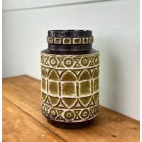 Bay Keramik/Bodenvase Vase Boho-style Vintage Mid Century von eswareinmaldesign