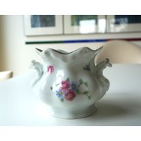 Vintage Porzellan Bonboniere Topf Sehr Großer Zuckertopf von etage4vintage