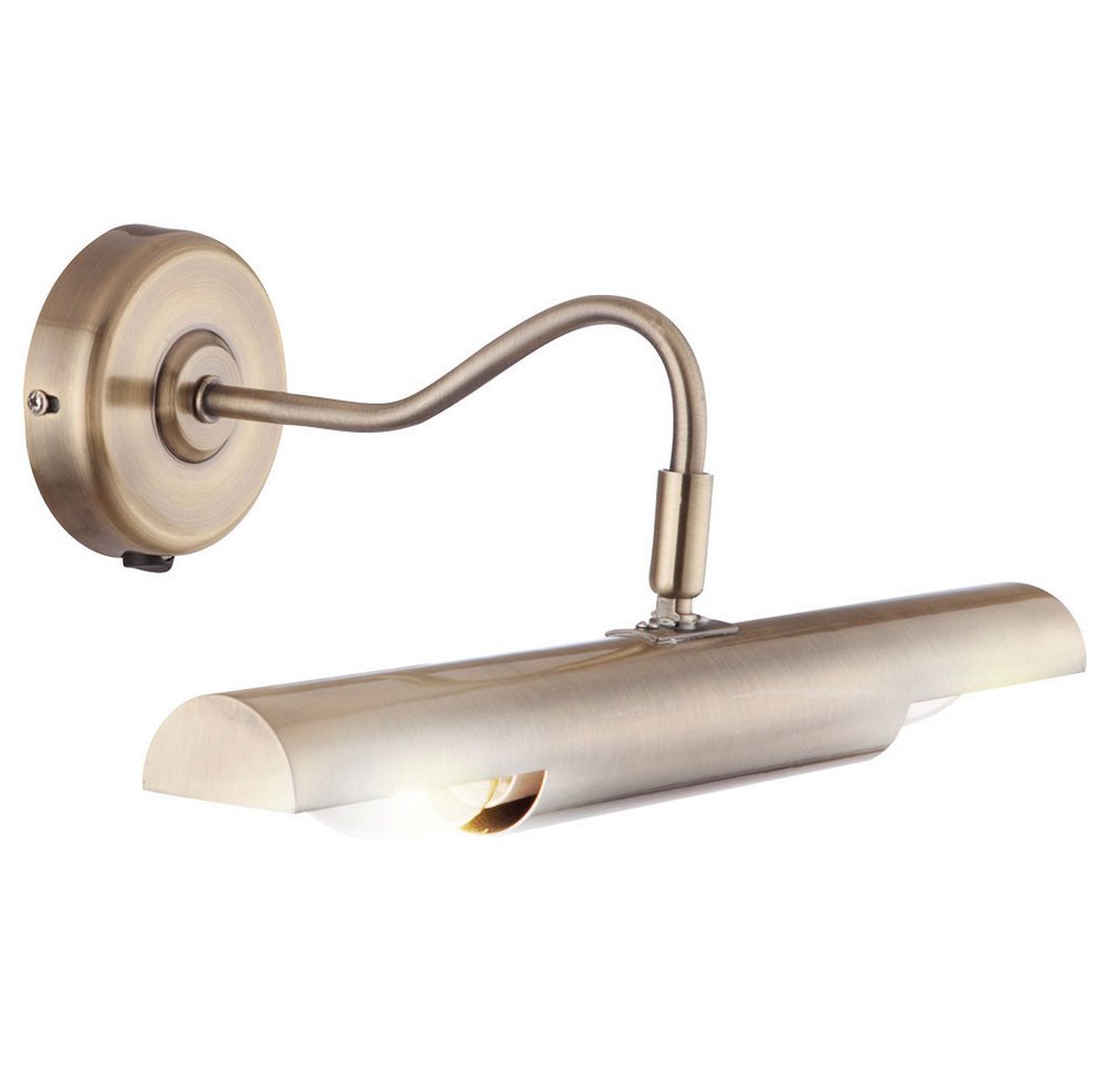 GLOBO LIGHTING LED Wandleuchte, Leuchtmittel inklusive, Warmweiß, LED Bilderleuchte Wand Lampe Landhaus Stil Leuchte messing GLOBO LIGHTING LED Wandleuchte, Leuchtmittel inklusive, Warmweiß, LED Bilderleuchte Wand Lampe Landhaus Stil Leuchte messing von GLOBO LIGHTING